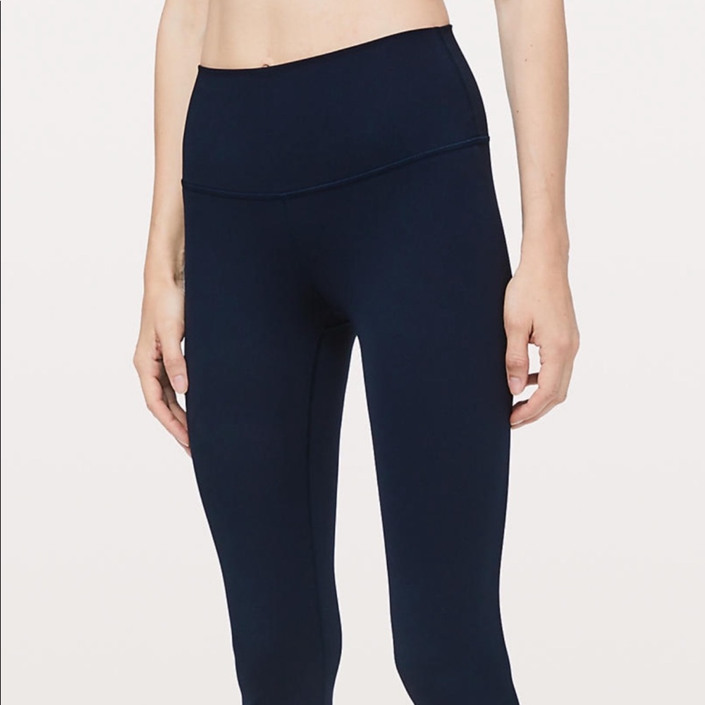 LULULEMON BLACK WUNDER UNDER PANT SIZE 6